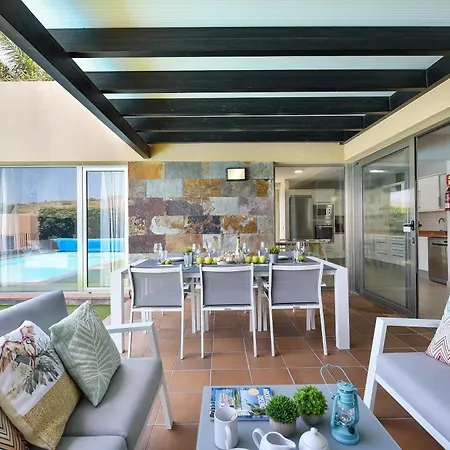 Villa Villa Salobre Golf Dos Luxury Retreat In Gran Canaria Private Outdoor Heatable Pool Bbq Facilities Shaded Outdoor Dining Area Salobre Golf,