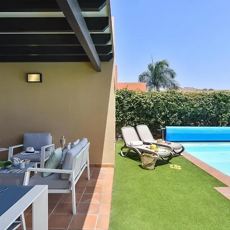 Villa Salobre Golf Dos Luxury Retreat In Gran Canaria Private Outdoor Heatable Pool Bbq Facilities Shaded Outdoor Dining Area Salobre Golf,